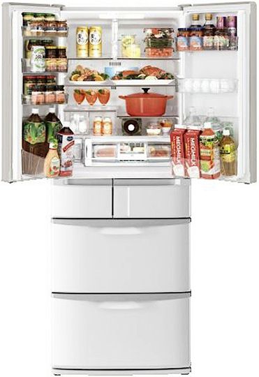 Холодильник Hitachi R-SF48 CMU W - купить за 699&nbsp;900 ₽ в Москве с доставкой по РФ