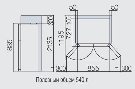 Холодильник Hitachi R-W662 PU3 GBK купить за 120&nbsp;000 ₽ в Москве с доставкой по РФ